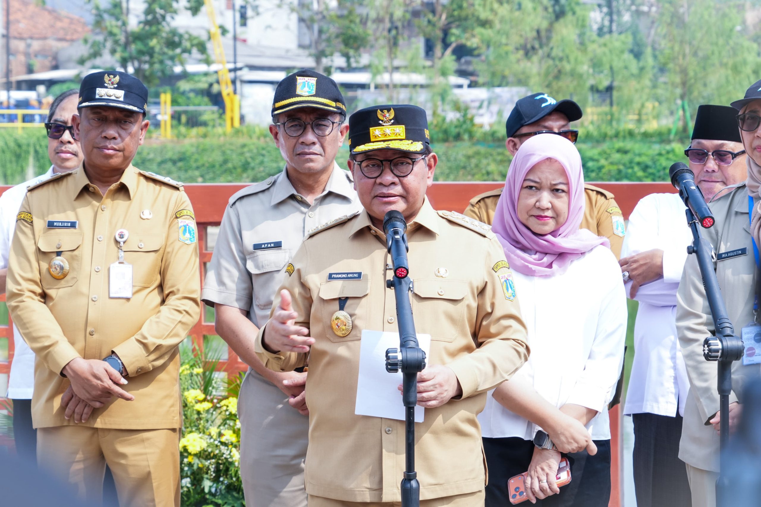 IMG-20261019-WA0045 Gubernur Pramono Resmikan Dua Embung Penahan Banjir 1