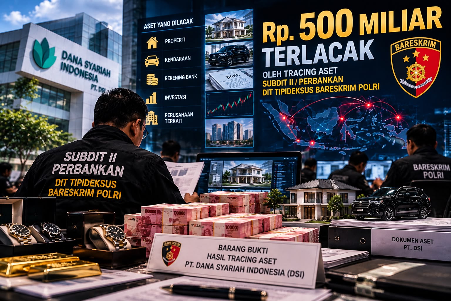 IMG-20261019-WA0055 Kabar Baik untuk Korban PT DSI, Dirtipideksus Bareskrim Polri: Aset Lebih dari Rp500 Miliar Sudah Terlacak 1