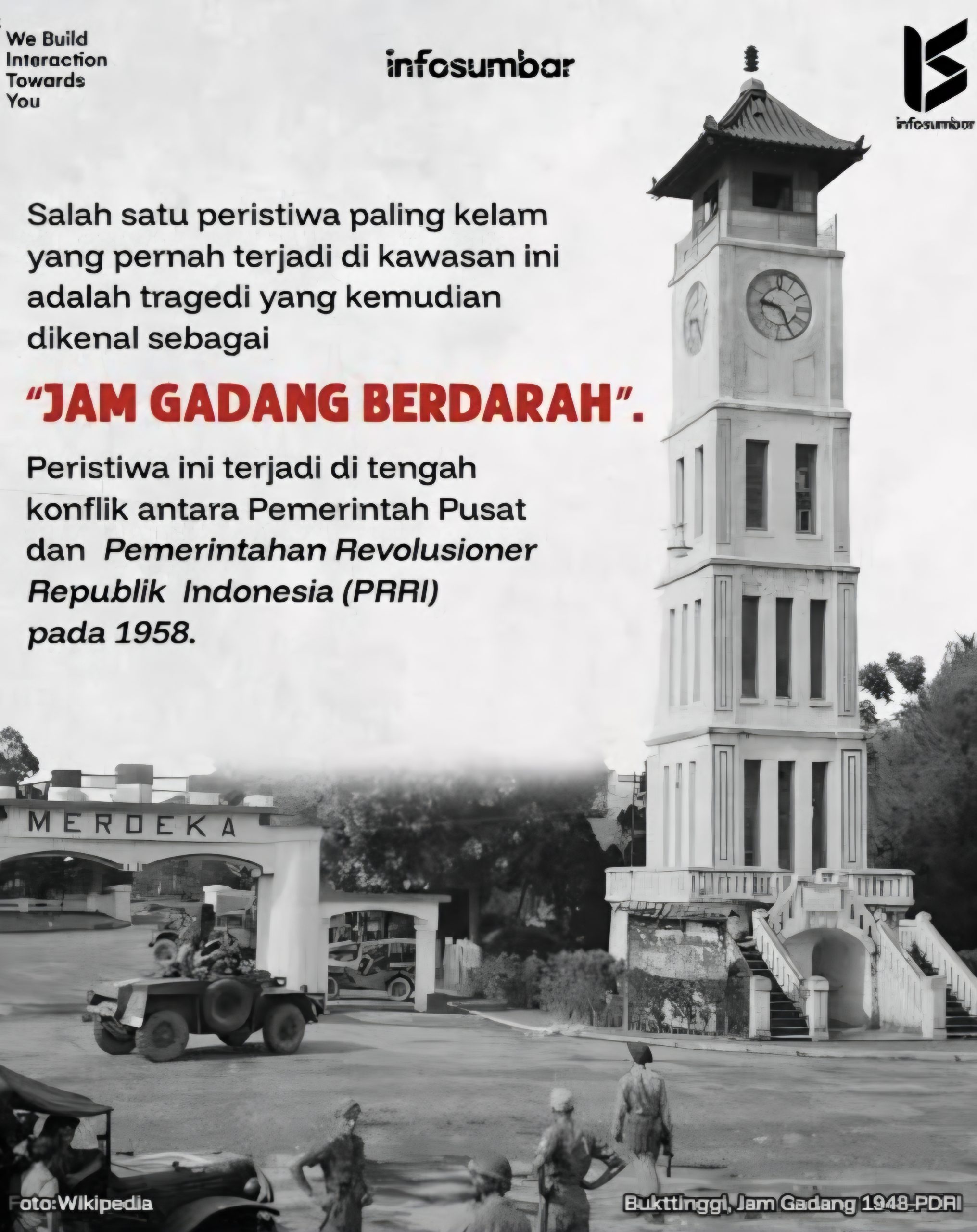 Jangan Lupakan Sejarah Kelam Tragedi Jam Gadang 1958 1