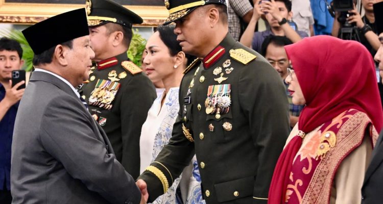Prabowo Lantik Tandyo Budi Revita Jadi KSAD, Ini Fokusnya 5