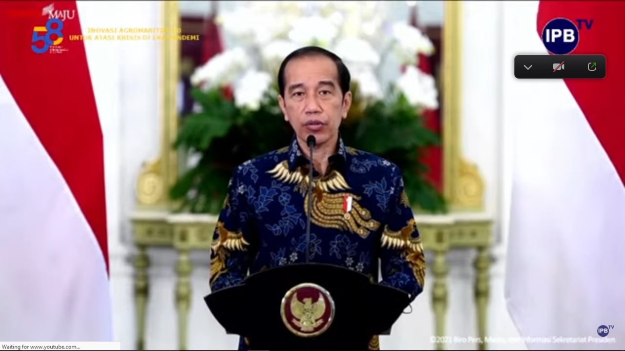 Jokowi Harapkan IPB Jadi Pelopor Inovasi Pertanian 1
