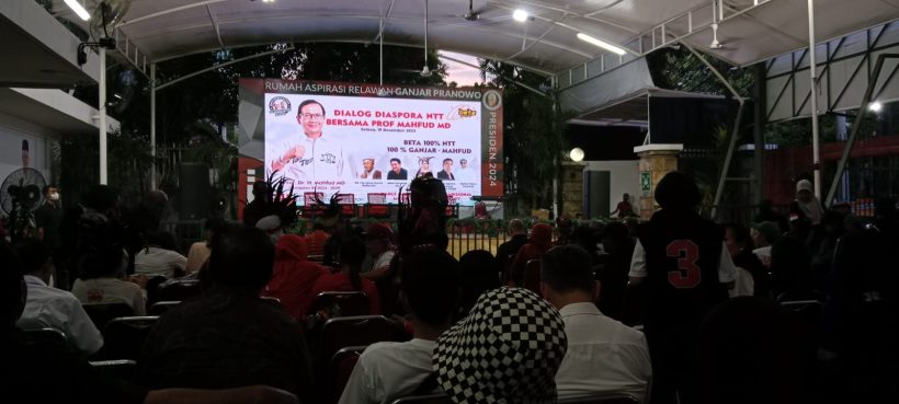 Diaspora NTT Cawapres Mahfud MD Dialog Bersama Diaspora NTT 12