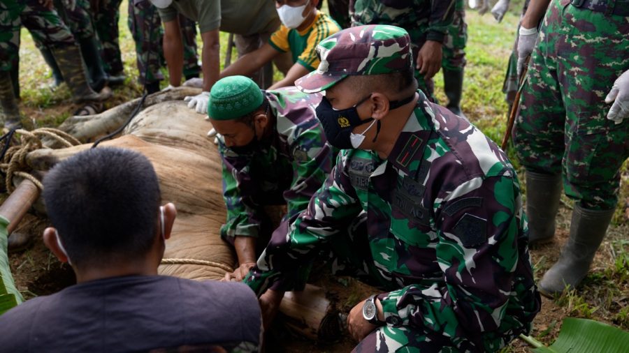 Danpuslatpur: Jadikan Momentum Kurban untuk Berbagi di Tengah Pandemi 9