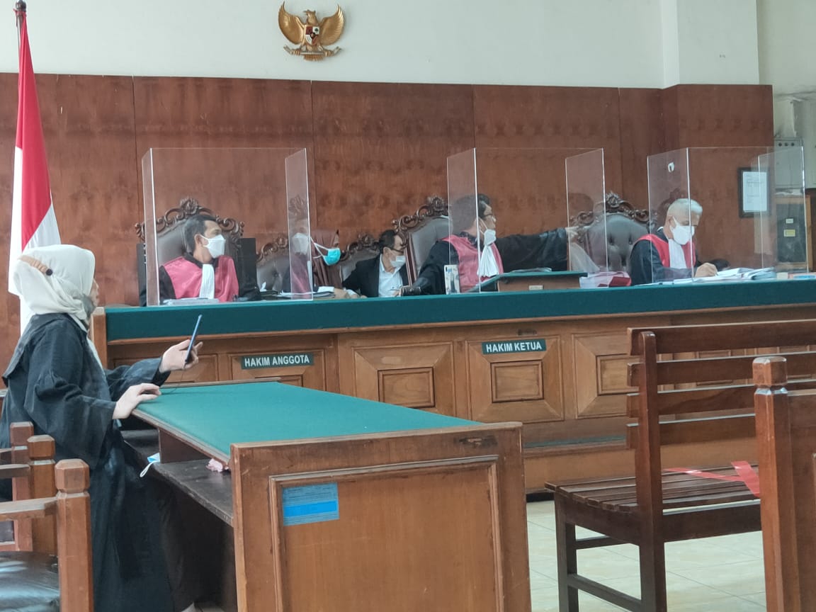 IMG-20210721-WA0051 Seluruh Saksi Terpapar Covid, Sidang Penipuan Rp14 Miliar Ditunda 1