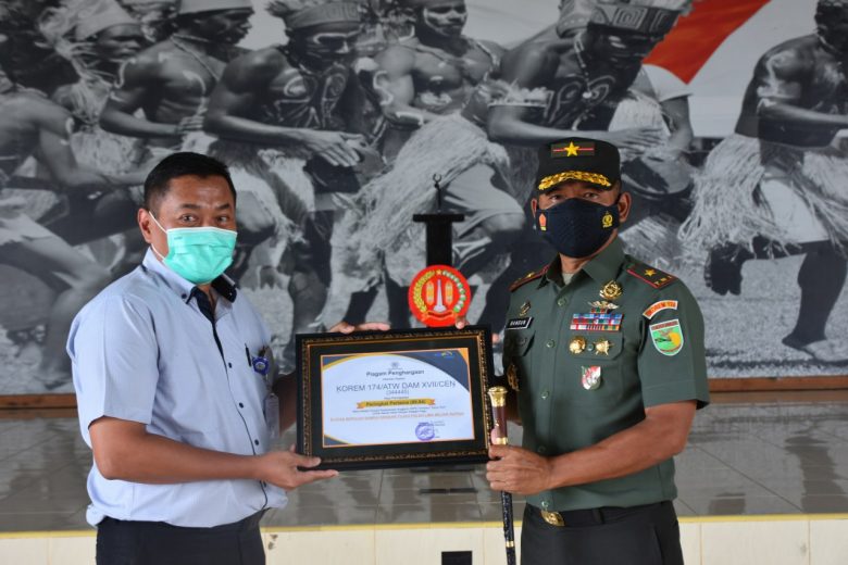 Korem 174 Merauke Peringkat Pertama Nilai IKPA TW I Tahun 2021 9