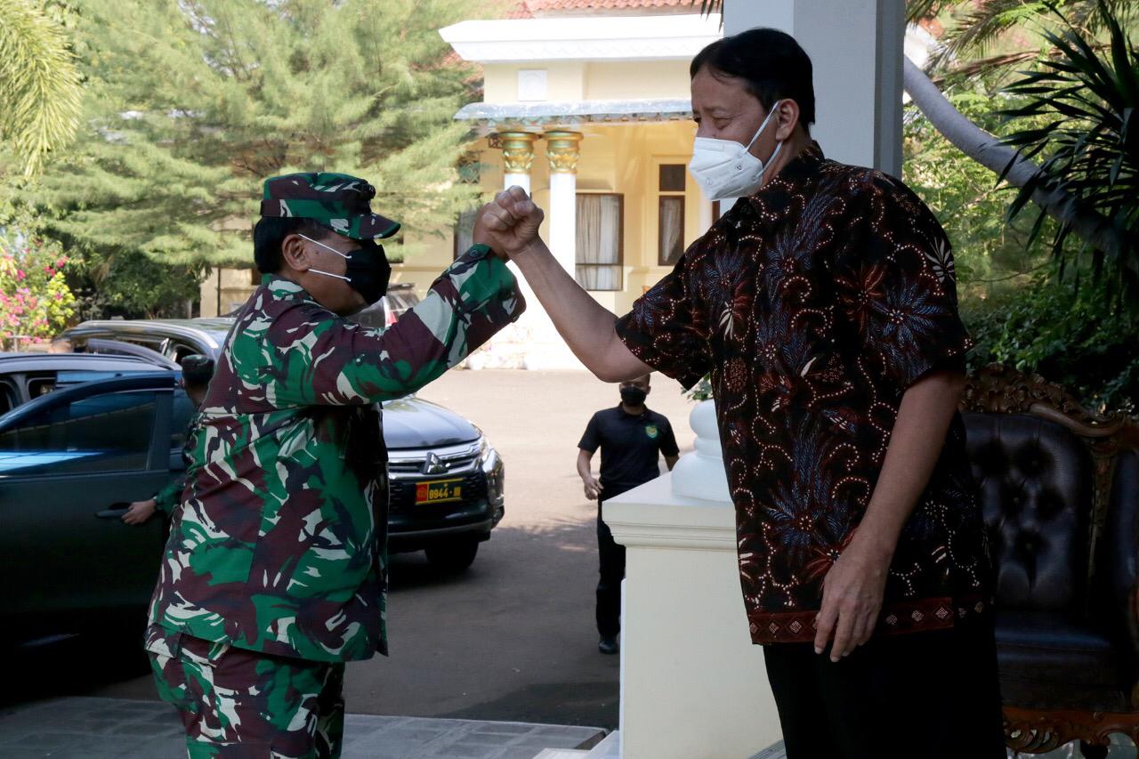 Gubernur Banten Terima Kunjungan Pangdam III/Siliwangi 1