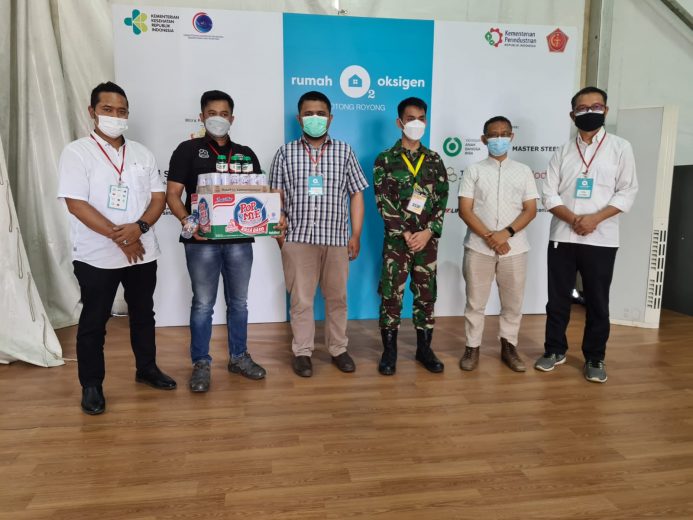 Asosiasi Gas Industri Bersama Polri Bantu Pasien Covid di Rumah Oksigen 8