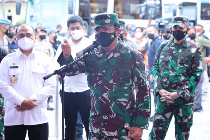 Panglima TNI: TNI-Polri di Babel Harus Bekerja Spartan 63
