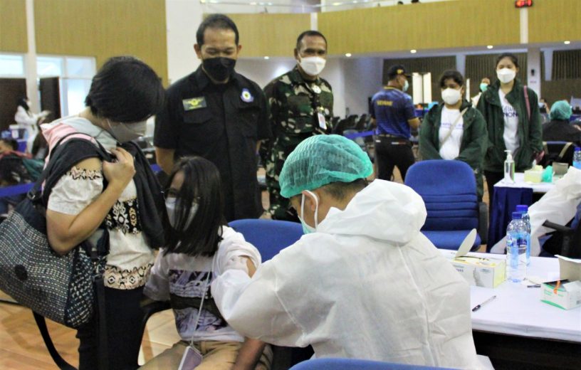 Dukung Percepatan Vaksinasi, Serbuan Vaksinasi Kembali Digelar di Seskoau 12