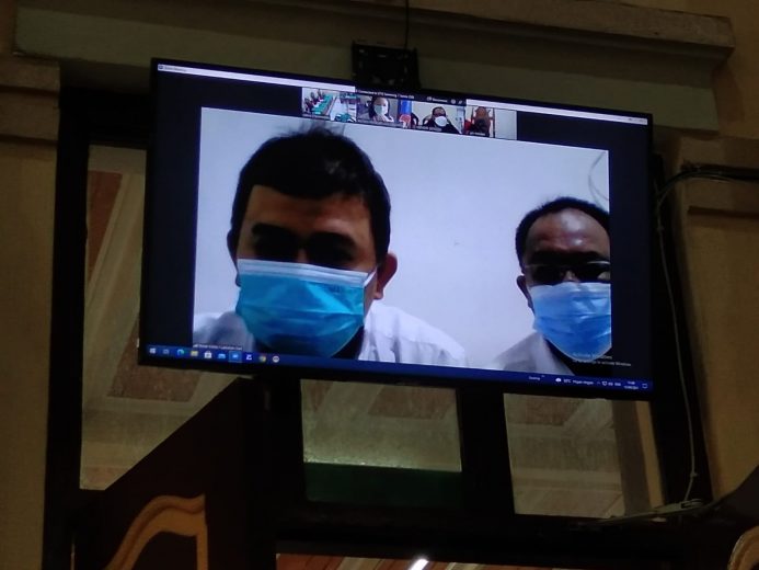 IMG-20210915-WA0040 Eksepsi Terdakwa Perkara Jual Beli Vaksin Ilegal, Kuasa Hukum dr Kristinus: Awalnya Tolak Vaksin Berbayar dan Termakan Bujukan Selvi 9
