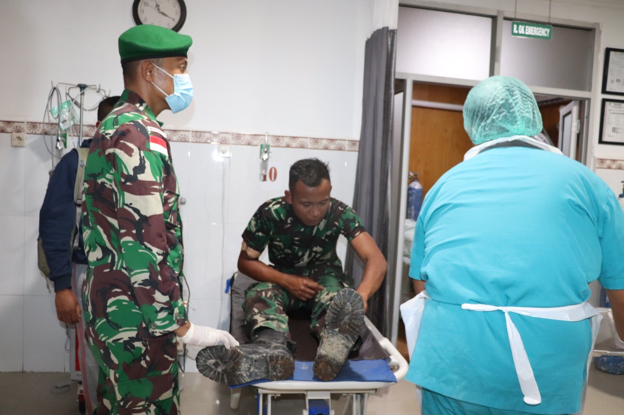 Korban Kekejaman dan Kebiadaban KST di Kiwirok Jalani Perawatan 1