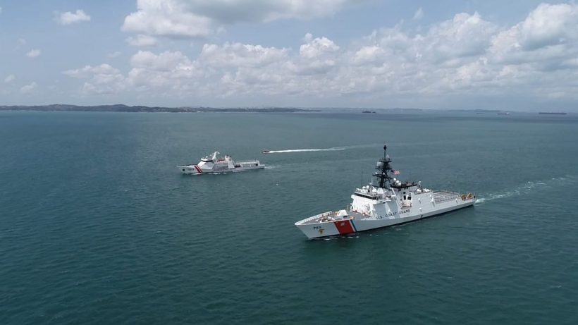 KN Pulau Dana–323 Bakamla RI Passing Exercise Bersama USCGC Munro–755 65
