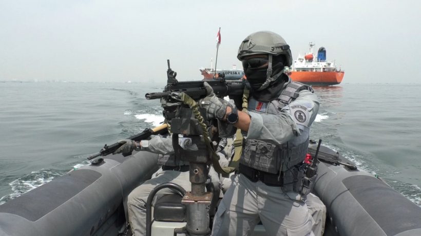 Mantapkan Kemampuan, Tim Reaksi Cepat Bakamla RI Latihan VBSS 66