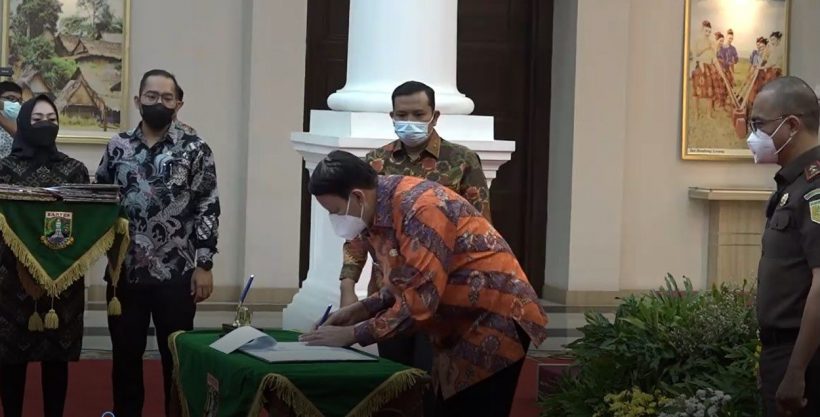 Pertama di Indonesia, Kerjasama Pencegahan Tindak Pidana Korupsi antara Pemprov Banten dan Kejati Banten 60