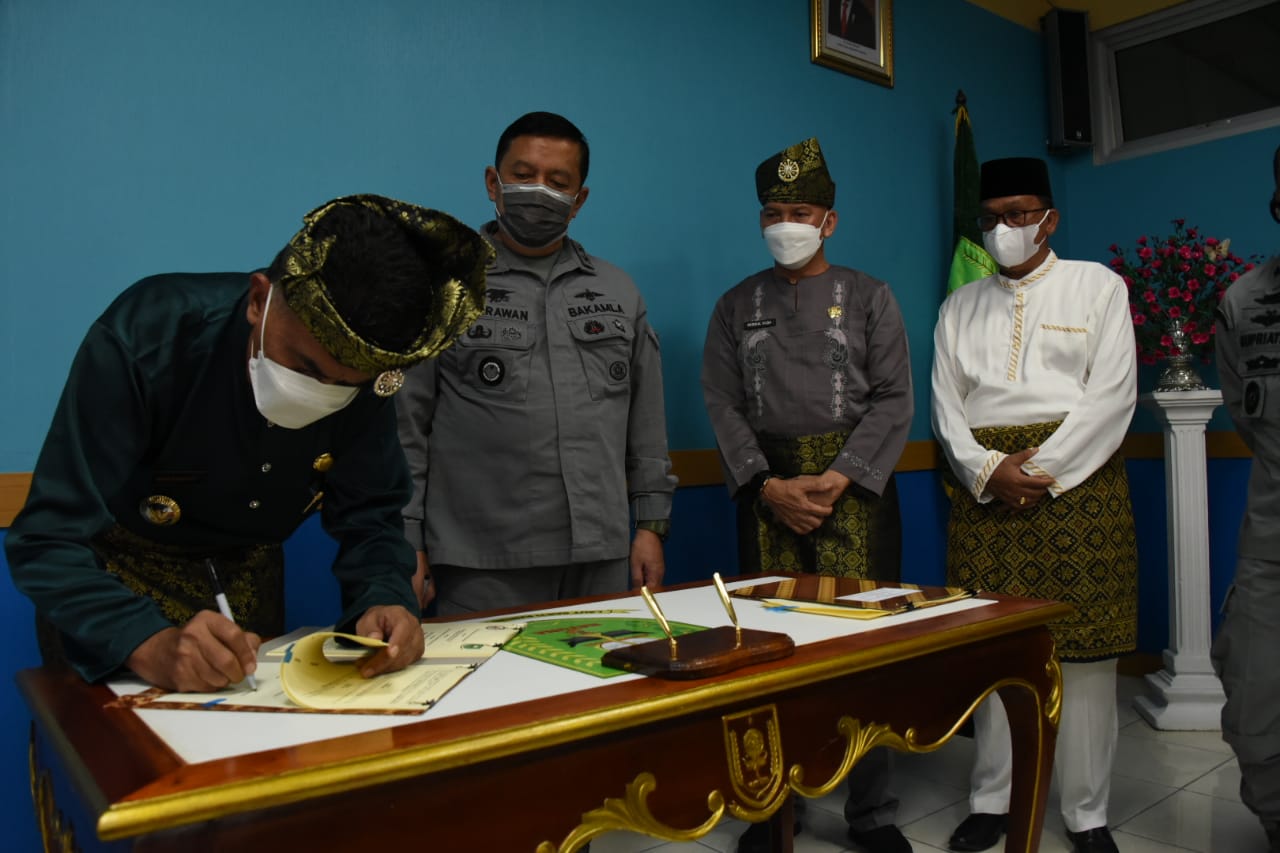 Amankan Perairan Natuna, Bakamla Jalin Kerja Sama dengan Pemkab Natuna 1