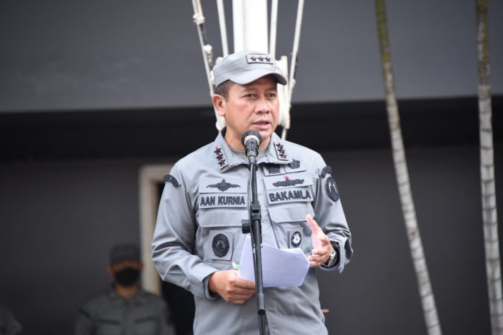 Kepala Bakamla RI Apresiasi Dedikasi Kinerja Personel 55