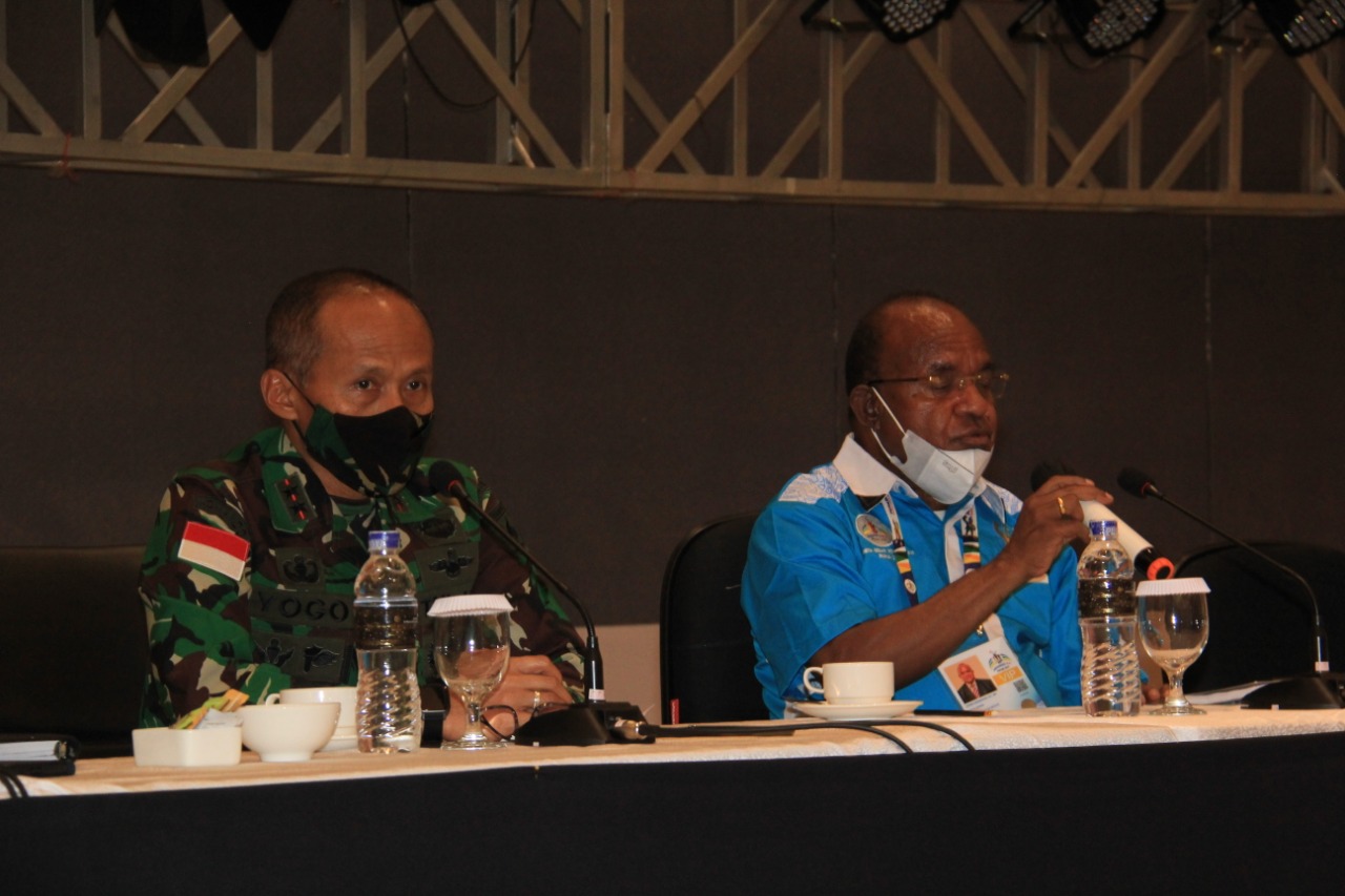 IMG-20211103-WA0013 Bahas Kunjungan Wapres RI dan Pembukaan Peparnas XVI, Pangdam Cenderawasih: Sinergitas Semua Pihak Adalah Kunci Utama Kesuksesan 1