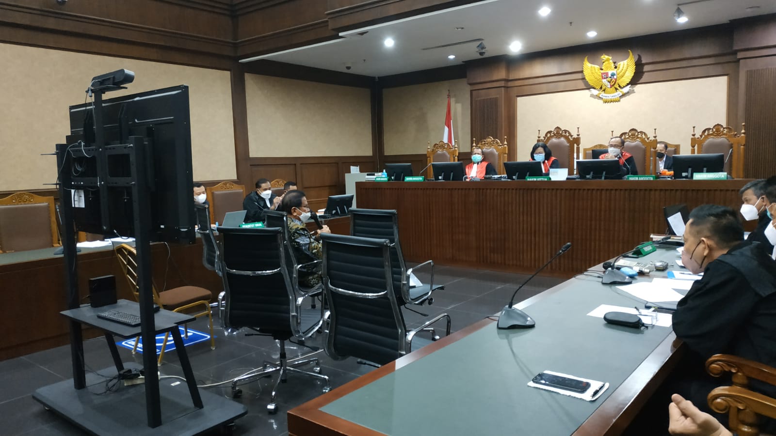 Menteri Sofyan Djalil Jadi Saksi Sidang RJ Lino 1