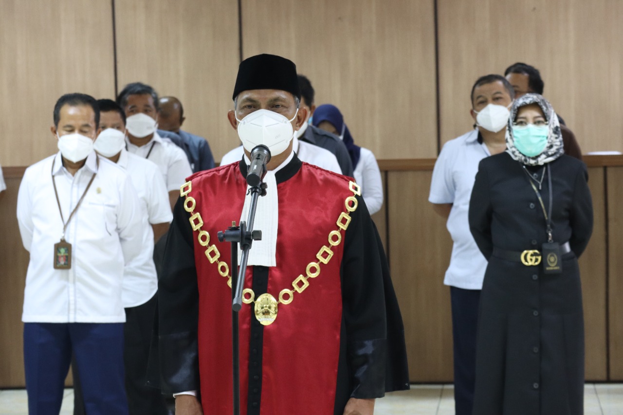 Winarno Dilantik Jadi Wakil Ketua PN Jakut