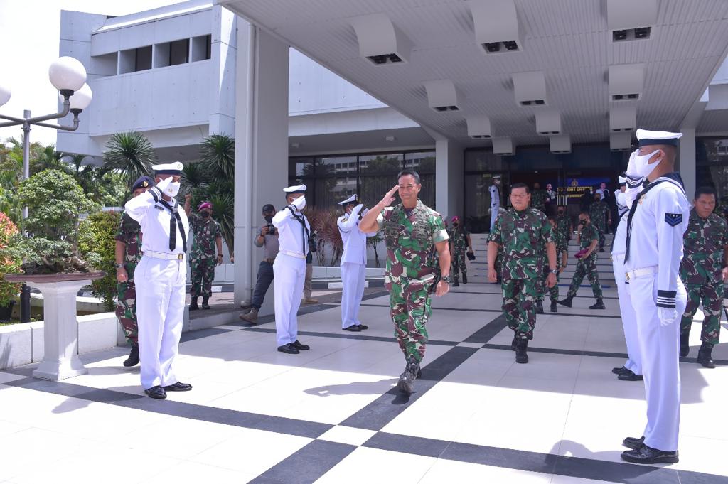 Panglima TNI Kunjungi Mabes TNI AL dan Mabes TNI AU 1