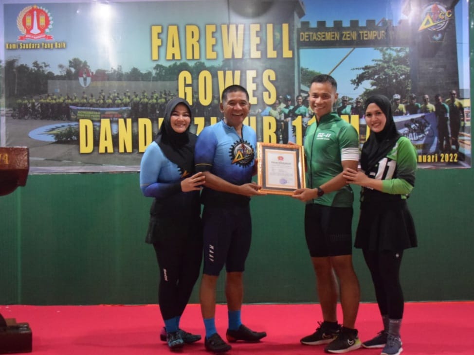 Danrem 174 Merauke Gelar Farewell Gowes Dandenzipur-11/MA Sebagai Wujud Penghargaan Atas Pengabdian di Wilayah Korem 174/ATW 1