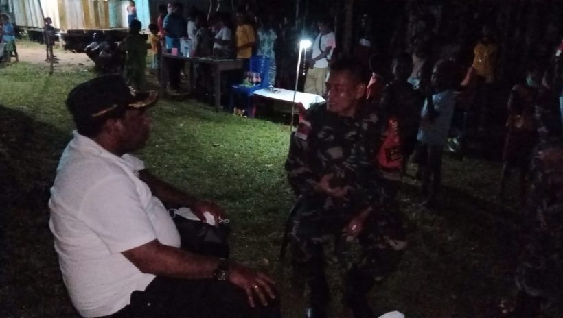 Bupati Keerom Kunjungi Pos Satgas Pamtas Yonif 126/KC 23