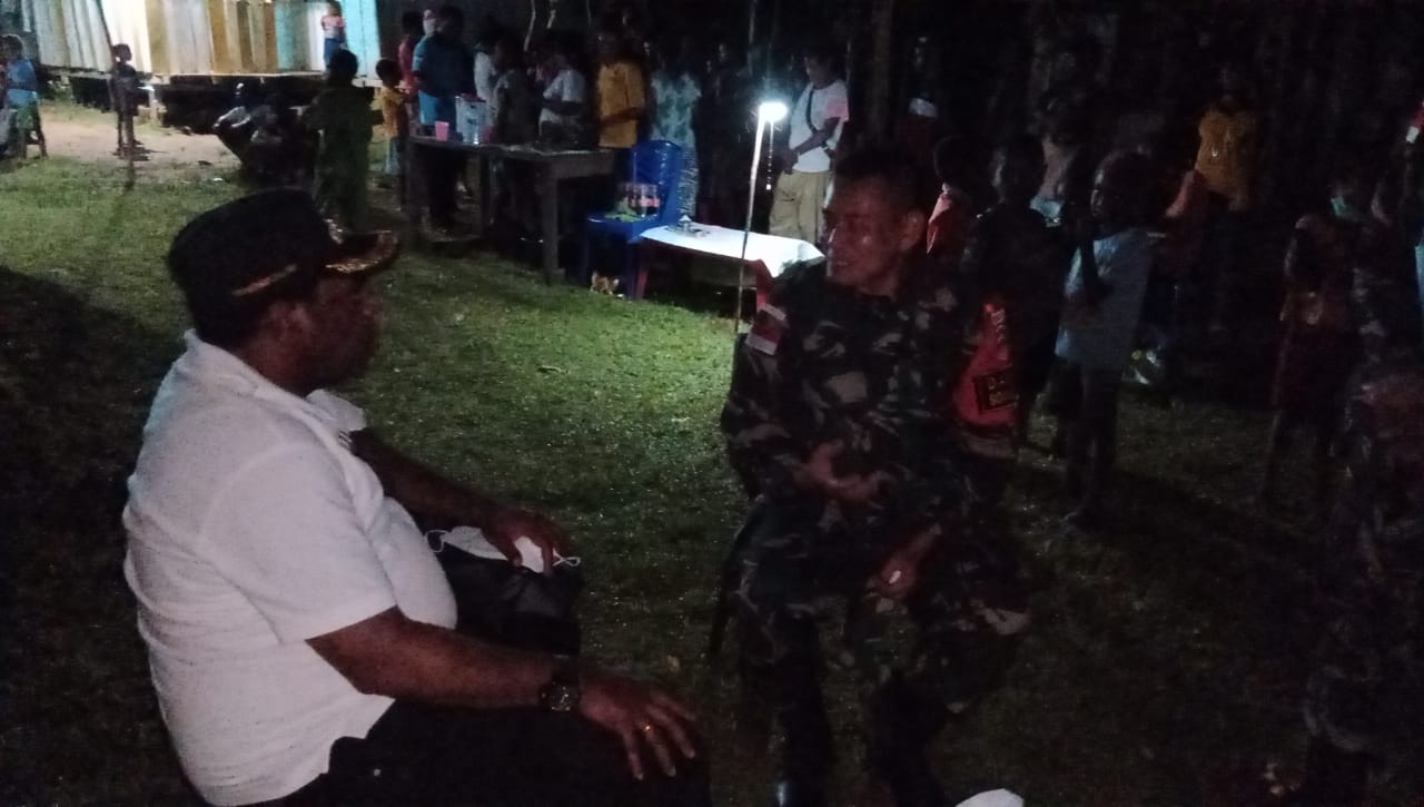Bupati Keerom Kunjungi Pos Satgas Pamtas Yonif 126/KC 1