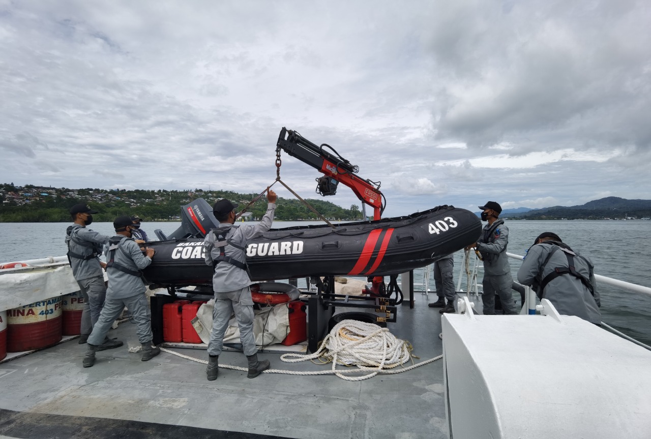 Bakamla RI Zona Maritim Timur Latihan Kesiapan Operasi 1