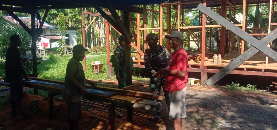 Jelang Purna Tugas, Satgas Kodim Yalimo Yonif RK 751/VJS Temui Tokoh Pemuda dan Warga 8