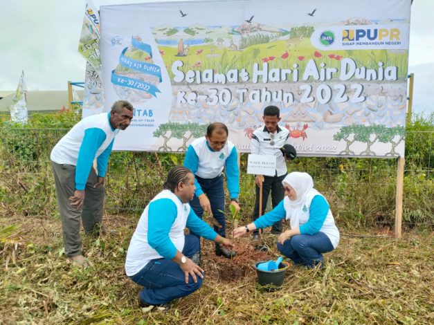 Peringati Hari Air Sedunia, Korem 174/ATW Ikut Penanaman Pohon Secara Serentak 39