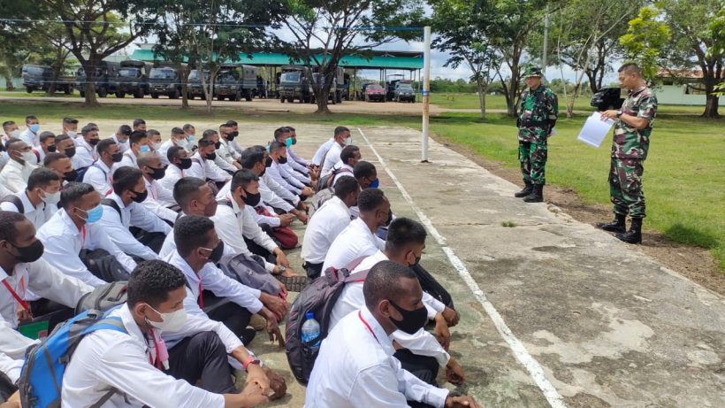 100 Orang Calon Tamtama TNI AD dari Papua Ikut Seleksi Tingkat Pusat 36