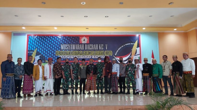 Kasiter Korem 174 Merauke Hadiri Pembukaan Musda Ke-V KKSS 13