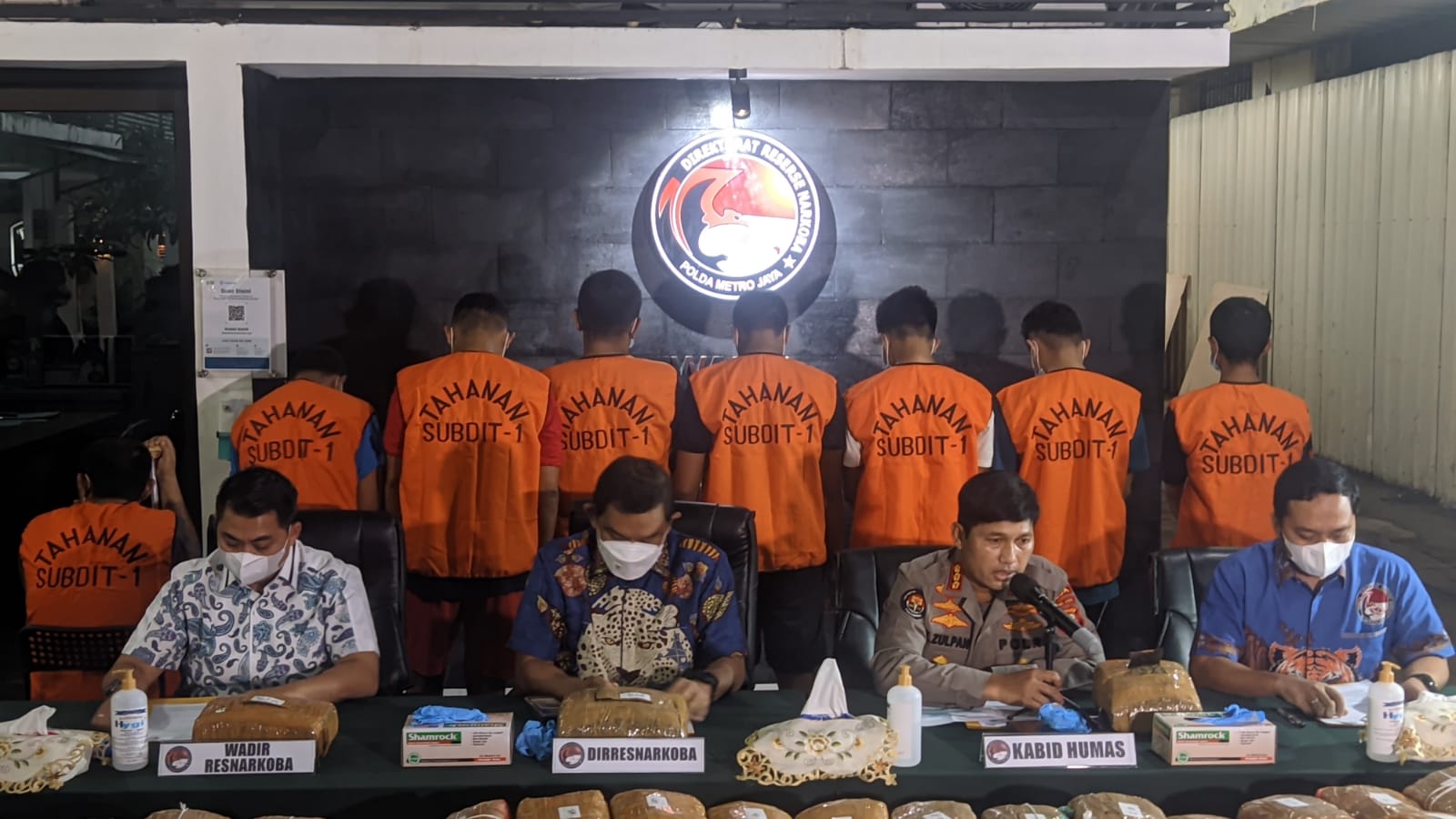 Gagalkan Sindikat Narkotika Antarpulau, Polda Metro Sita 471 KG Ganja 1