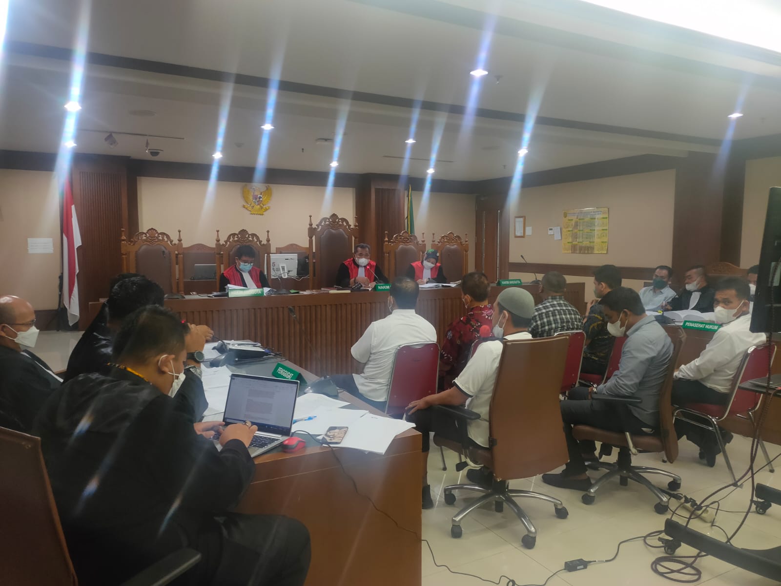IMG-20220425-WA0027 Saksi: Bupati Langkat Minta Lunasi Pembayaran Proyek Meski Belum Selesai Dikerjakan 1