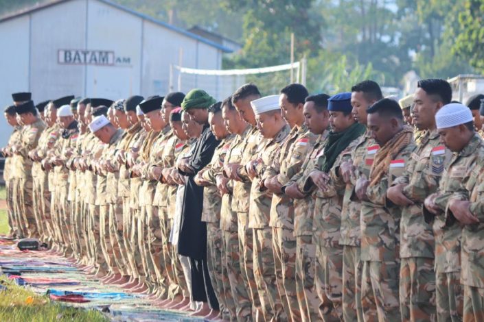 Suasana Lebaran Pasukan Garuda XX-S Monusco di Kongo   13