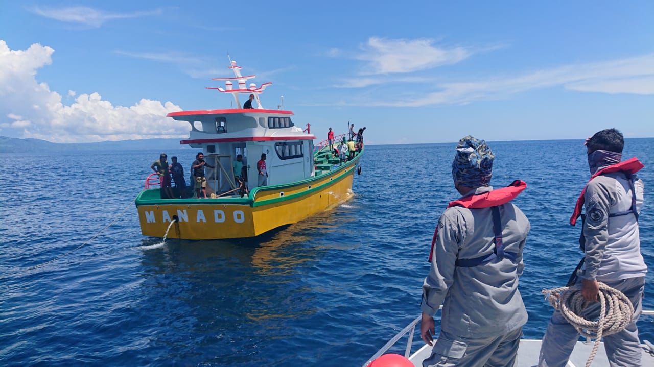 Bakamla RI Patroli Amankan Kawasan Wisata Bahari Manado 1