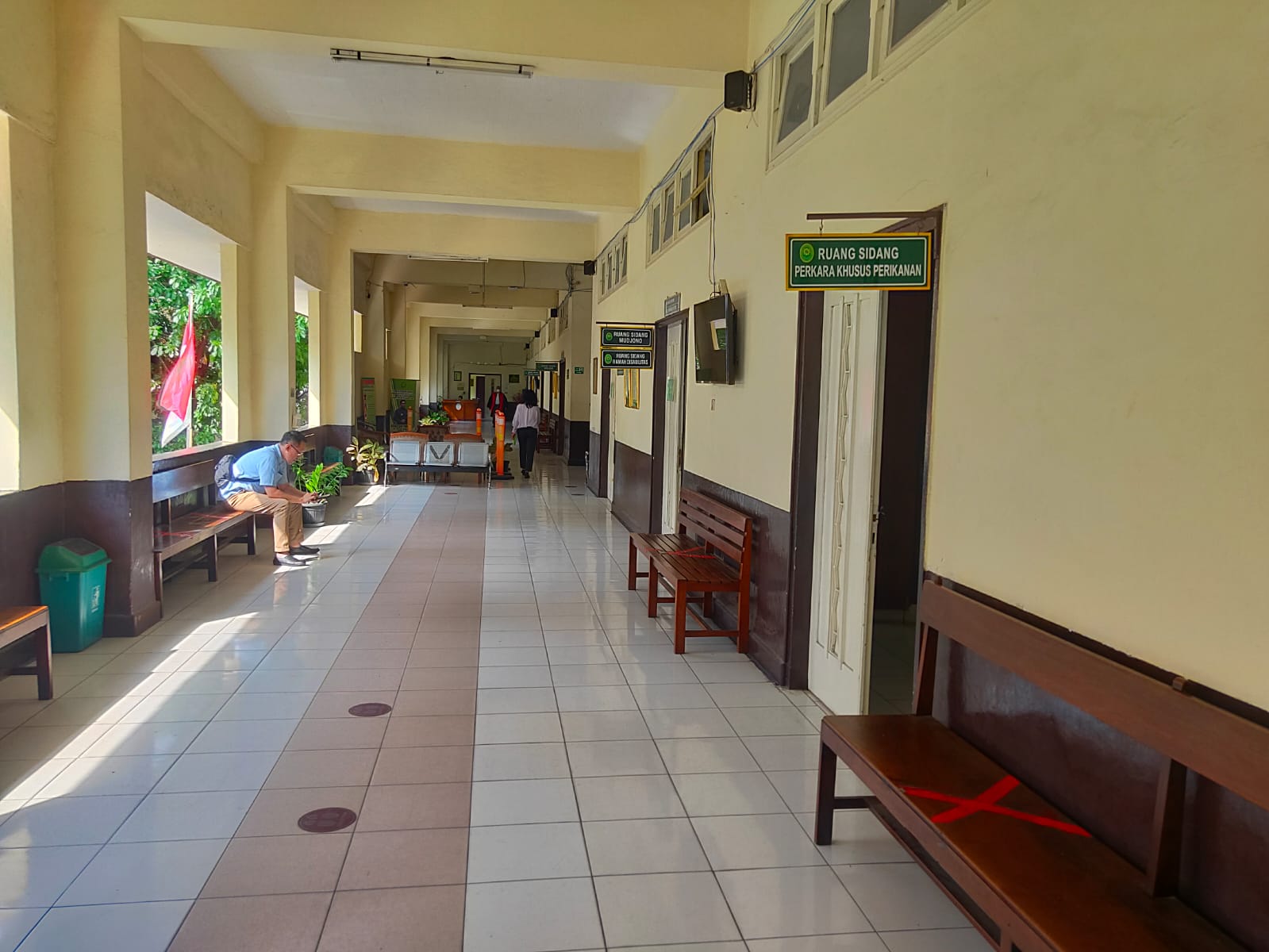 IMG-20220509-WA0065 Hari Pertama Pasca Libur Lebaran, PN Jakut Sepi 1