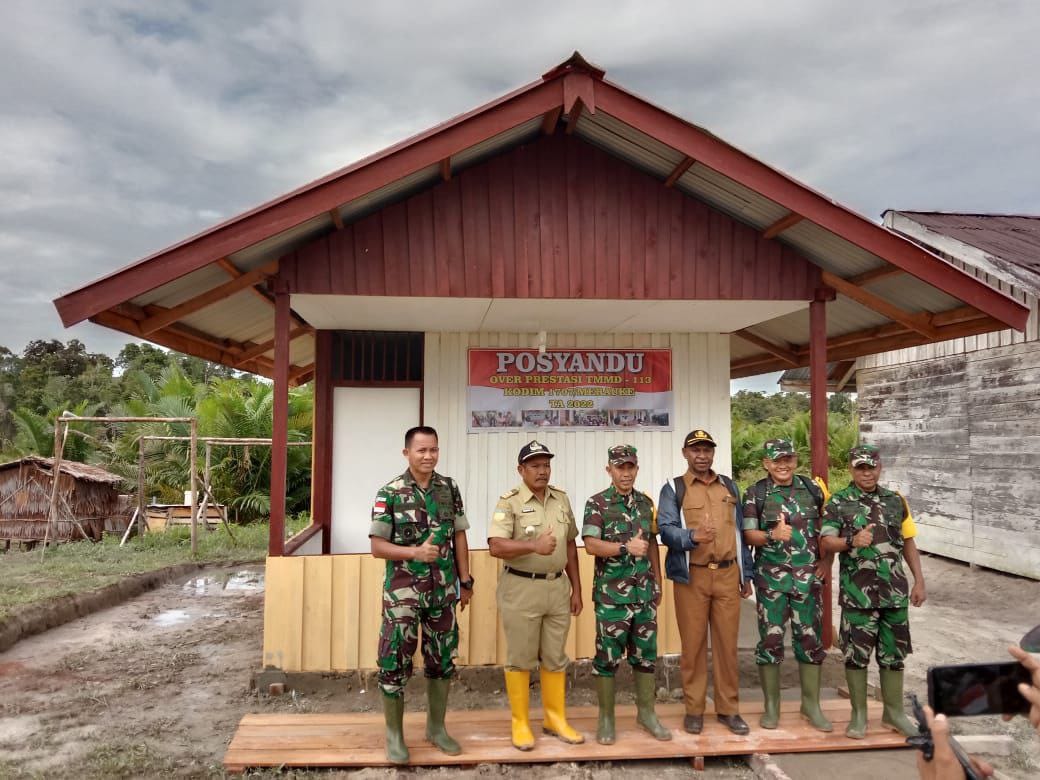 Lokasi TMMD Ke-113 Ditinjau Tim Pengawas dan Evaluasi 1