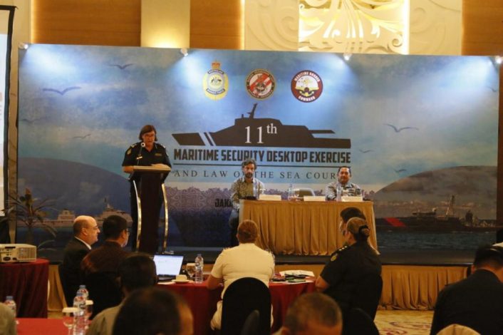 Bakamla RI dan ABF Gelar Latihan Keamanan Maritim Ke-11   58
