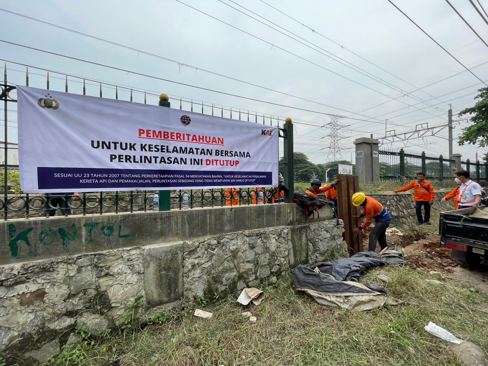 IMG-20220619-WA0023 PT KAI Tutup 6 Perlintasan Liar. Ini Alasannya 1