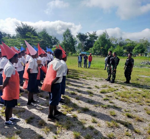 Satgas Pamtas Bentuk Karakter Siswa 10
