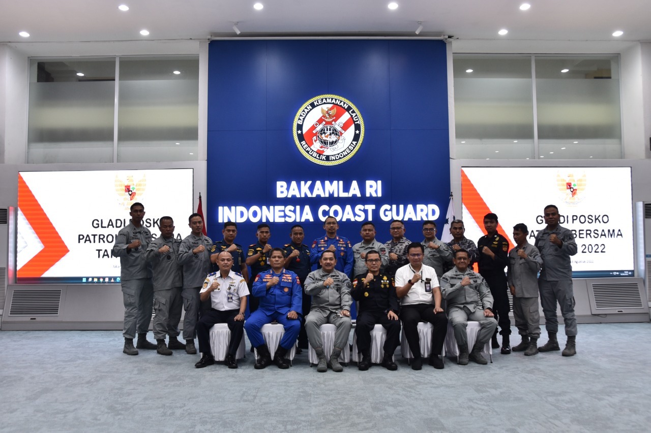 Bakamla RI Gelar Gladi Posko Persiapan Patroli Bersama 1