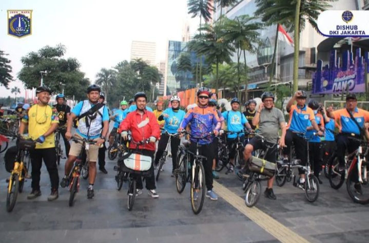 Pemprov DKI Pastikan Pegawai Dishub Wajib Bersepeda Setiap Jumat 1