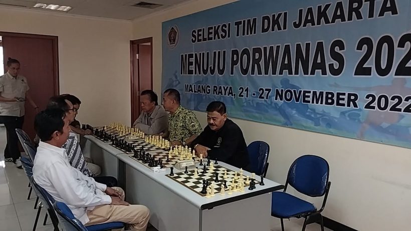 Seleksi Catur Awali Pembentukan Kontingen Porwanas XIII PWI DKI Jakarta 9