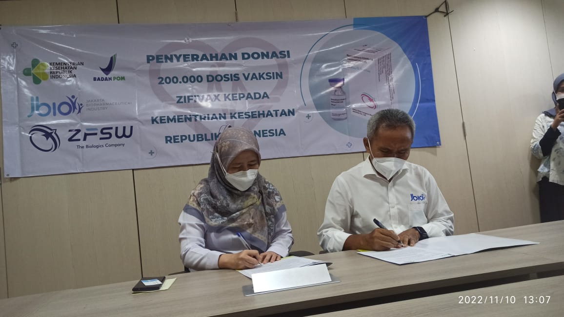 200 Ribu Dosis Vaksin Zifivax Siap Didistribusikan ke Berbagai Daerah 1