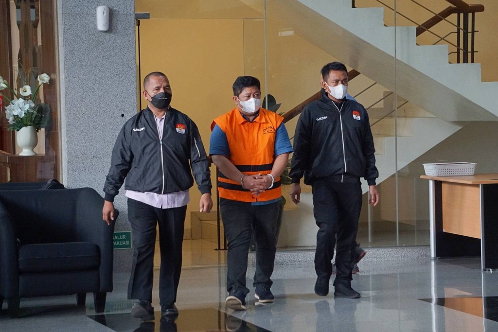 Penyuap Lukas Enembe Ditahan di KPK 1