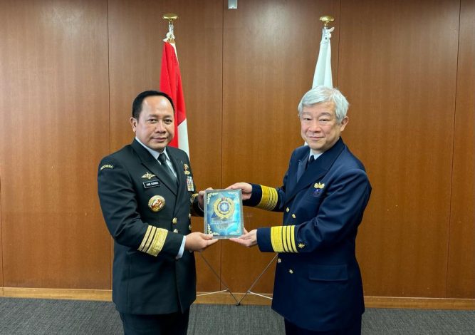 Bakamla RI Kunjungi Japan Coast Guard 55