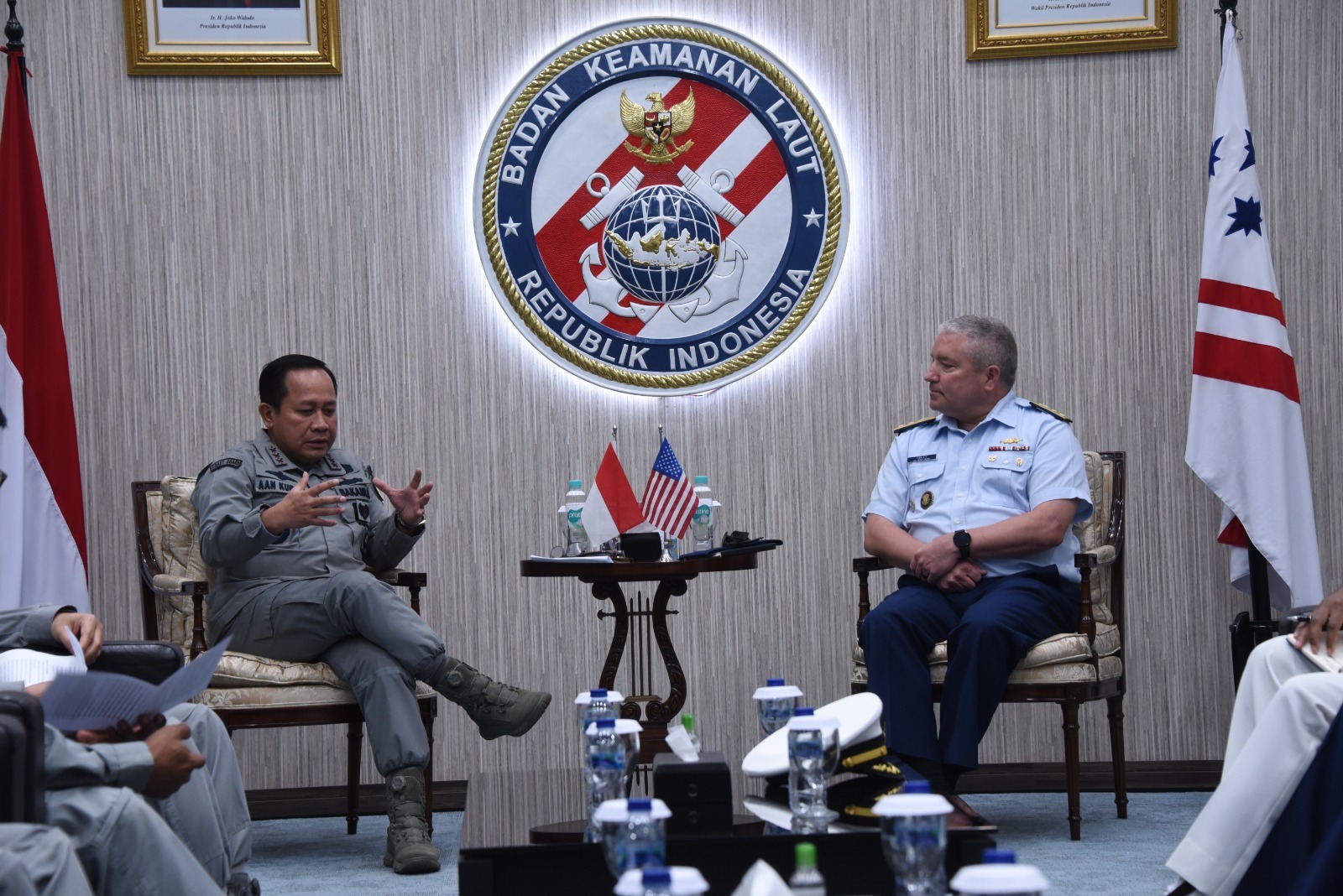 Bakamla RI Terima Kunjungan US Coast Guard Bahas Confidence Building Measure 1