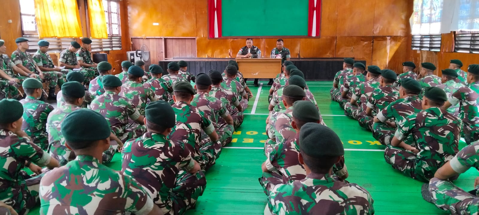 Danrem 174 Merauke Cek Kesiapsiagaan Satgas Yonif 600 di Asmat 1