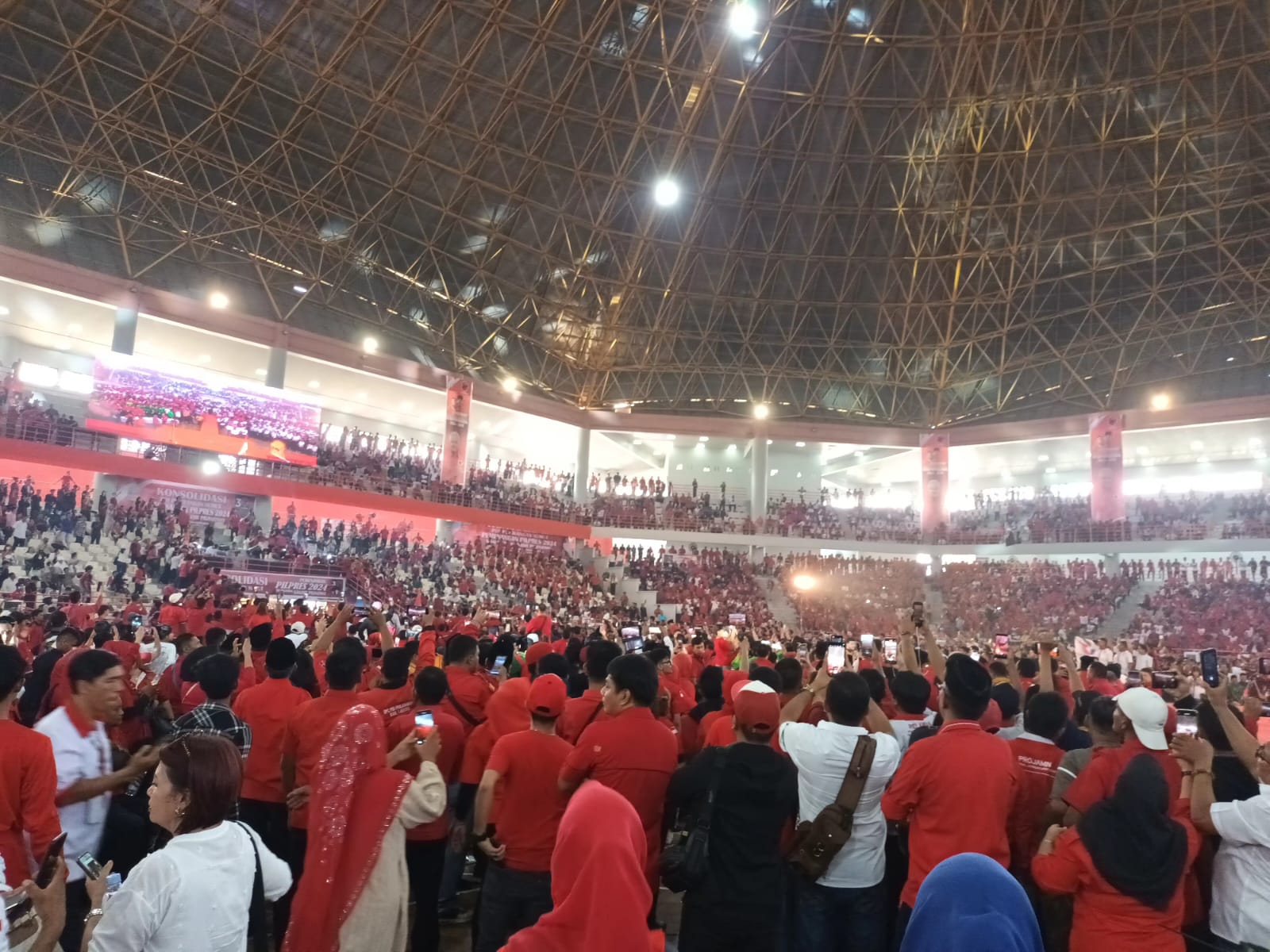 Gedung Serbaguna Medan Dipenuhi Relawan Ganjar 1